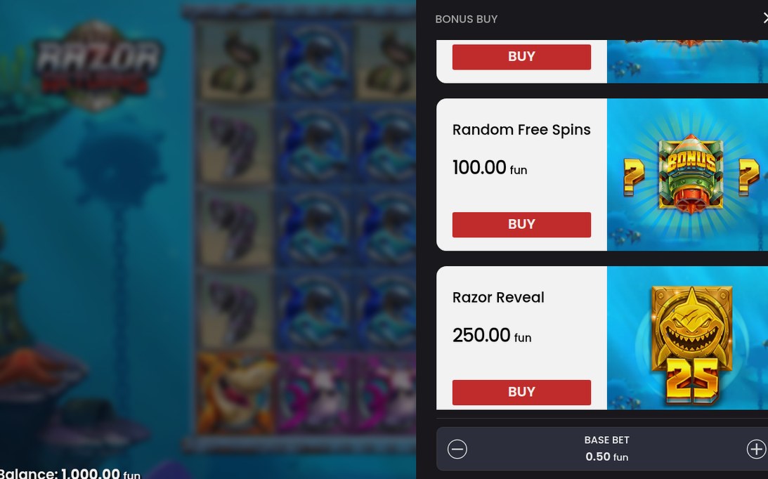 Bonusrunda med Money Collect och Respin i spelet