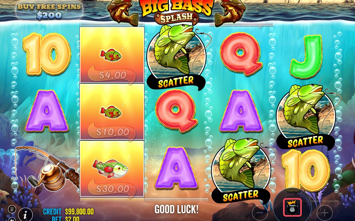 Free Spins där fiskar bär pengavärden som samlas in