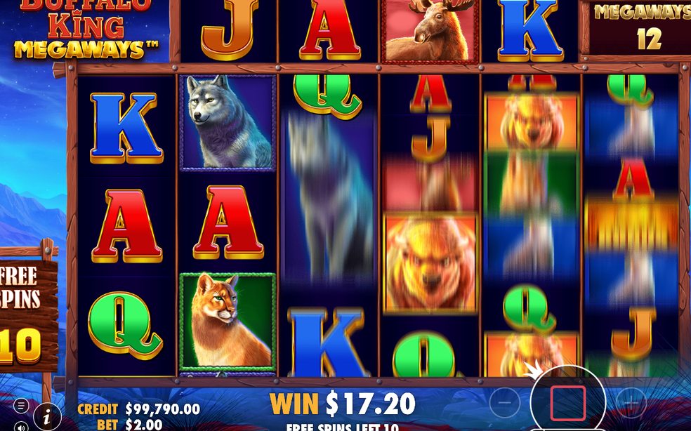 Free Spins med Wild-multiplikatorer på rullarna 2 till 5